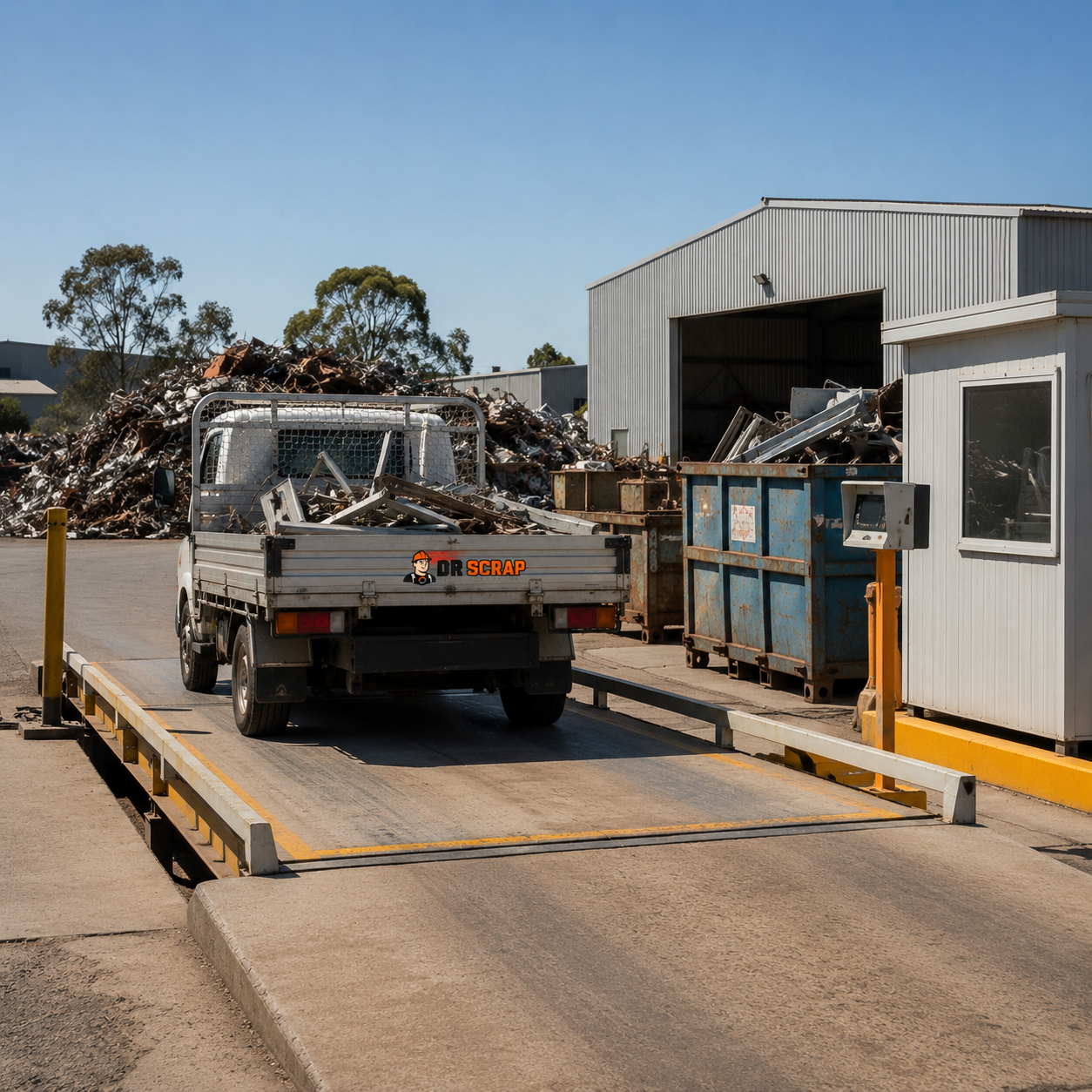 Weighbridge at DR Scrap