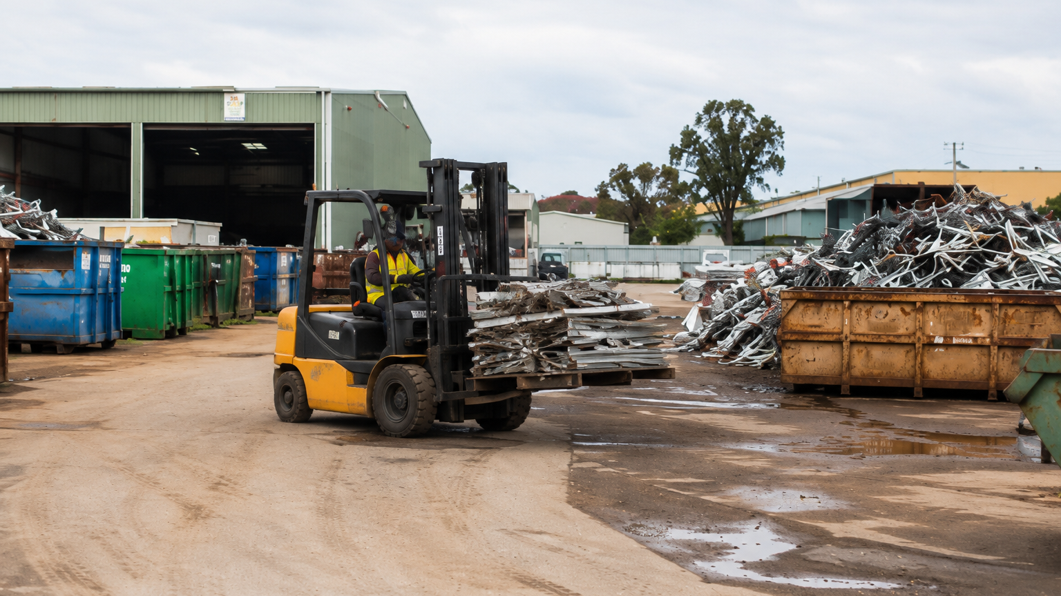 DR Scrap yard overview